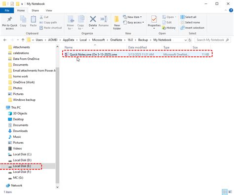 Lost Notebook On OneNote Windows 13 的图像结果
