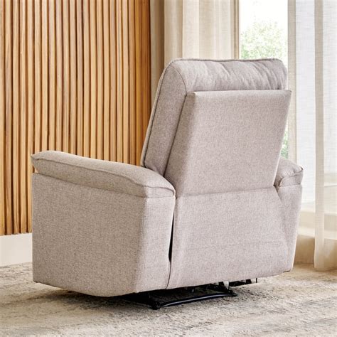 Buy Artise Fabric 1-Seater Electric Recliner - Beige from Home Centre ...