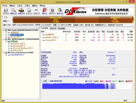 电脑磁盘分区管理、数据恢复软件：DiskGenius 5.2.0专业破解版 - 云筝资源网