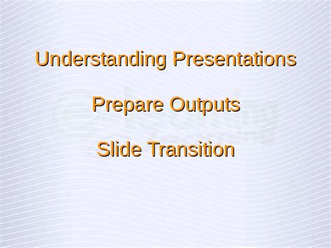Image result for Example of Slide Transition
