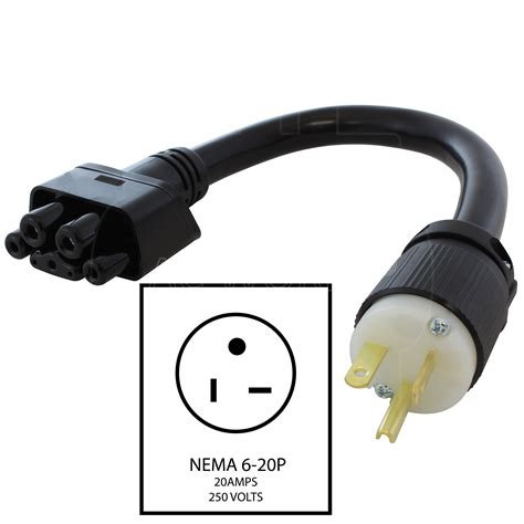 [G2EV620PT-16A] 16A Gen 2 EV NEMA 6-20 For Gen. II Tesla Mobile ...