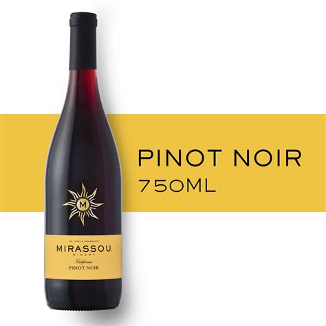 Mirassou Pinot Noir Red Wine, 750ml Bottle - Walmart.com
