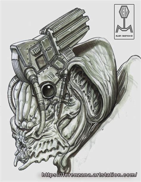 Image result for Alien Sketches