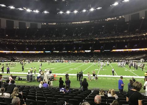 Caesars Superdome Seat Reviews: New Orleans Saints & concerts