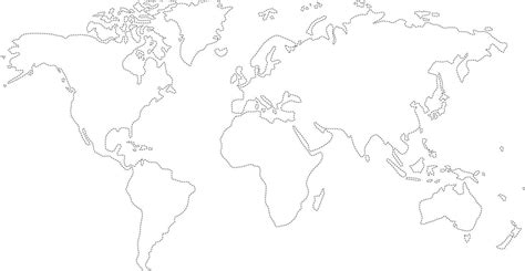 World Map Vector Line 的图像结果
