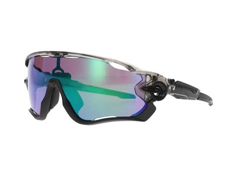 Oakley Jawbreaker Sport Sunglasses (Prizm Road Jade/Grey Ink ...