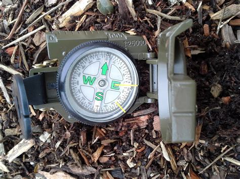 Image result for Using a Lensatic Military Compass