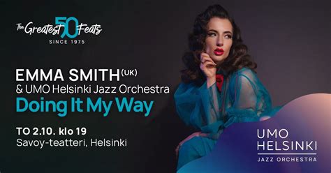 Emma Smith (UK) & UMO Helsinki Jazz Orchestra – Doing It My Way , Savoy ...