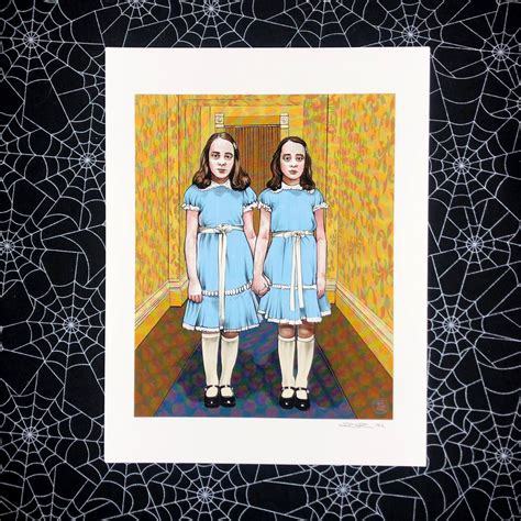 The Grady Sisters - the Twins - the Shining Art Print - Etsy