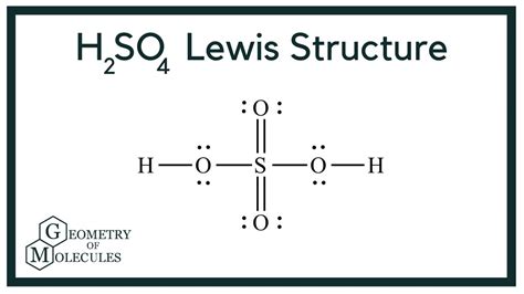 H2SO4 Lewis structure - Learnool