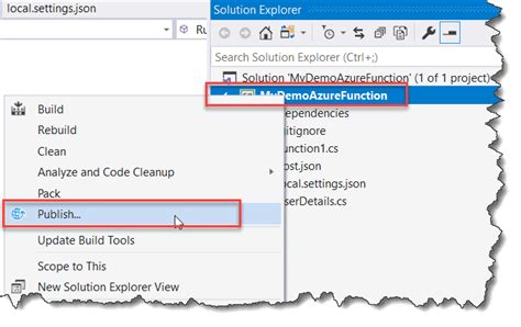 Deploy Azure Function Visual Studio Code 的图像结果