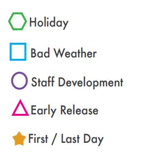 Nebbie Williams Elementary - School District Instructional Calendar ...