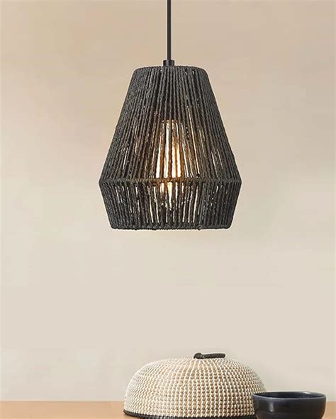 Homesake® Rattan Seagrass Raffia Kauna Paper Grass Wicker Lamp Premium ...