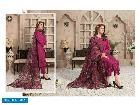Tawakkal Noor Saba Viscose Schiffli Embroidered Fancy Dupatta Pakistani ...