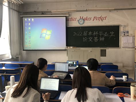 外国语系进行2022届毕业生论文线上答辩-聊城大学东昌学院外国语系