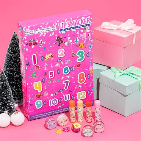 Buy Lip Smacker Holiday 12 pc Advent Calendar Original & Best Lip Balm ...