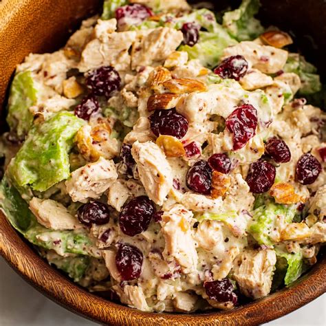 Easy Cranberry Chicken Salad Recipe - Recipes by Clare