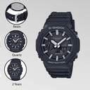 CASIO GA-2100-1ADR G-SHOCK GA-2100-1ADR Black Dial Resin Strap Analog ...
