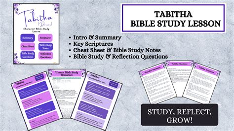 Tabitha’s Faith in Action – Character Bible Study Lesson • Christel Owoo