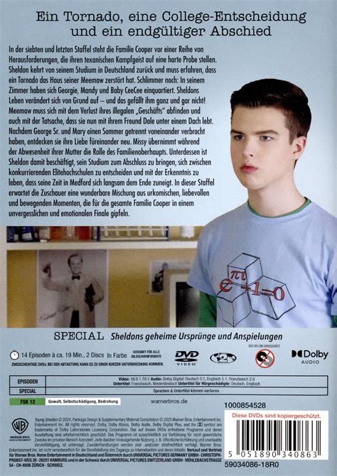 Young Sheldon: Staffel 7 [2 DVDs] online bestellen | MÜLLER