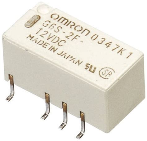 G6S-2F DC24 Omron | Omron Surface Signal Relay, 24 V dc Coil, 2 A, DPDT ...