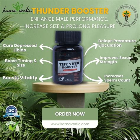 Kamavedic's ThunderBooster Capsule and Oil (combo) – KamaVedic