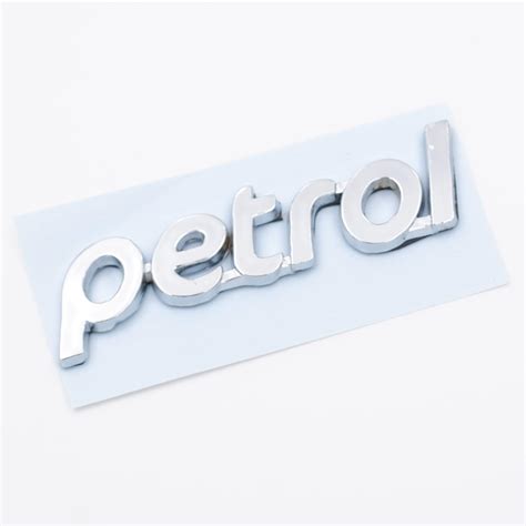 BAERFIT Petrol Badge for Car Fuel Tank Petrol Emblem for Car Sticker ...