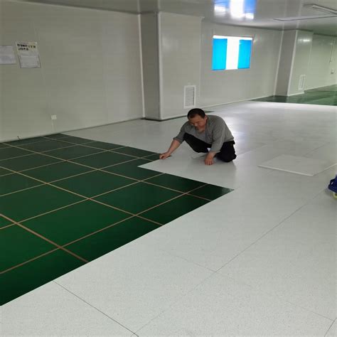 Anti Static PVC Sheet / ESD Floor Tiles CE Certificated PVC Vinyl ...