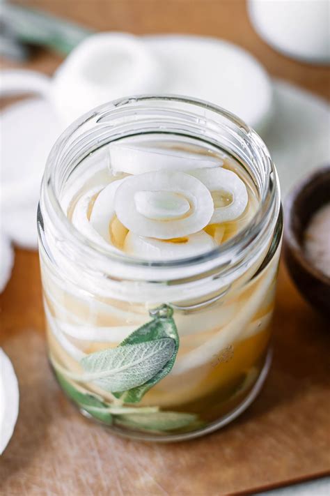 Quick pickled white onions – Artofit