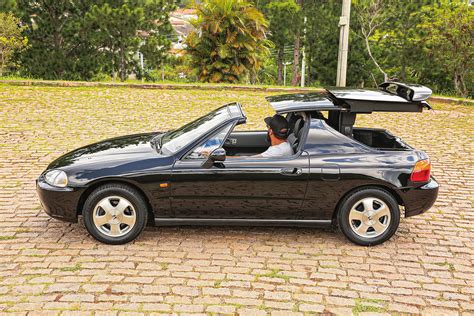 Clássico: Honda Civic CRX del Sol é esportivo com teto targa e motor 1. ...