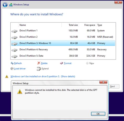Windows Cannot Install GPT 的图像结果