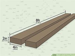 Image result for How to Build Fence Panels