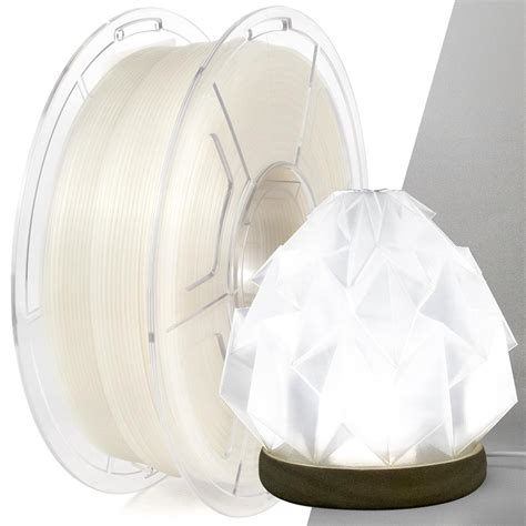 IEMAI Transparent Filament Clear PLA Filament 1.75mm, High Light ...