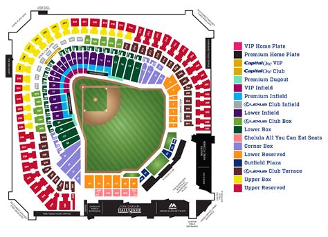 Globe Life Park Seating Map | MLB.com