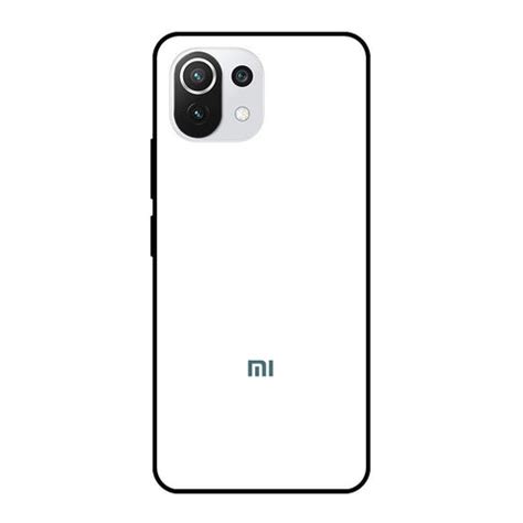 Arctic White Mi 11 Lite NE 5G Glass Back Cover - Flat 35% Off On Mi 11 ...