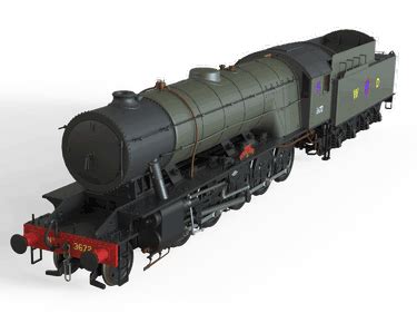 C1007Z Clark Railworks OO Gauge Finescale WD 2-10-0 Austerity ...