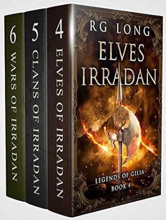 Irradan Trilogy Boxed Set: 4 - Elves of Irradan, 5 - Clans of Irradan ...
