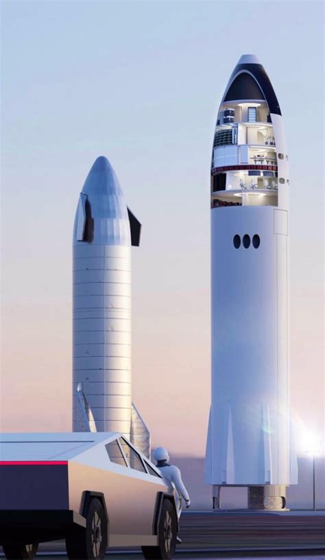 SpaceX just built a shiny 164-foot-tall rocket prototype in South Texas ...