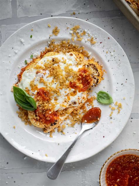 Cauliflower Parmesan - Baked Cauliflower Parmesan Recipe