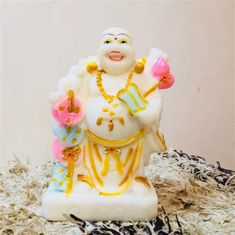Buy Sona Decor Radium Coated/Night Glow | Laughing Buddha Idol ...