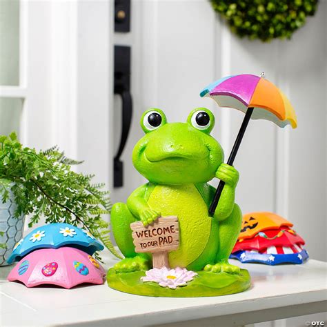 Oriental Trading Company 7 1/4 x 7 3/4 Inch Frog Greeter with ...