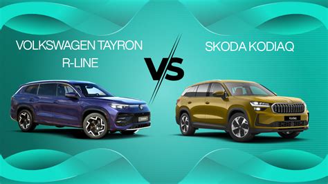 Volkswagen Tayron R-Line vs Skoda Kodiaq Spec Comparison: What’s ...