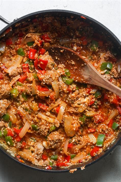 Deconstructed Stuffed Peppers ⋆ 100 Days of Real Food