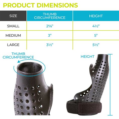 BraceAbility Hard Plastic Thumb Splint | Arthritis Treatment Brace to ...