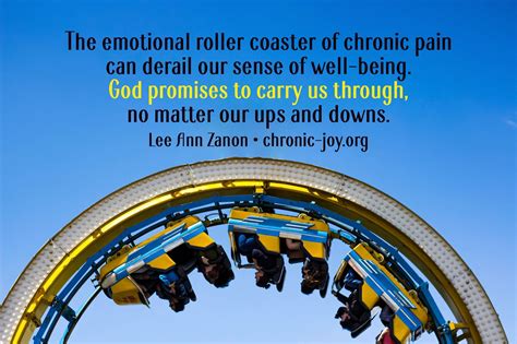 A Stable Place on the Emotional Roller Coaster • Chronic Joy®