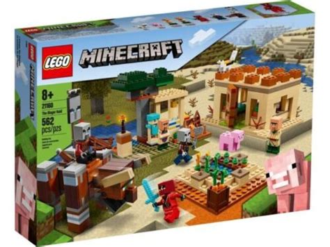 Buy LEGO Minecraft: The Illager Raid 21160 at Ubuy India