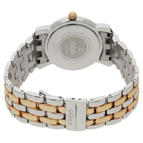 Buy Online Xylys Quartz Analog Mother of Pearl Dial Stainless Steel ...