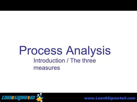 Image result for Process Analysis Video