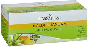 maxglow Mxglow Haldi Chandan Herbal Bleach 300g Price in India - Buy ...