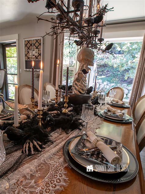 Simple and Elegant Halloween Table Decor Ideas on a Budget | Sunnyside Home